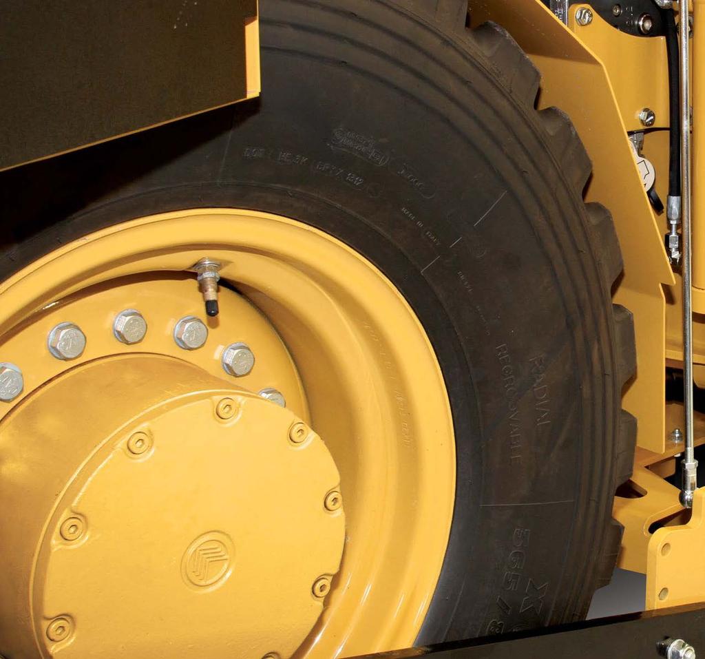 WHEEL UNDERCARRIAGE EXCELLENT TRACTION AND DURABILITY.