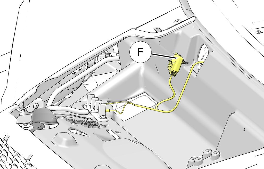 b. Carefully pull control panel away from main dash panel. If necessary for access, label and disconnect other electrical harnesses from control panel switches. c. Carefully cut or remove, as applicable, one rectangular switch blank from control panel.