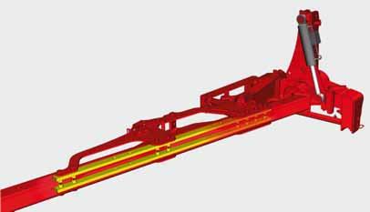 Mouldboards are produced in hardened, fine-grained boron steel. Four way reversible landside. Synthetic plough bodies for soils with poor structure.