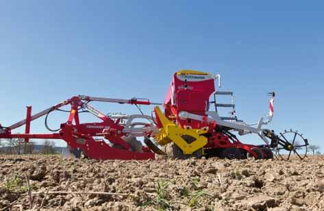 Within just a few minutes, the trailed TERRADISC disc harrow or the trailed SYNKRO stubble