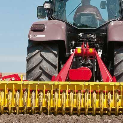 Combined with a PÖTTINGER seed drill, this machine becomes a high output and