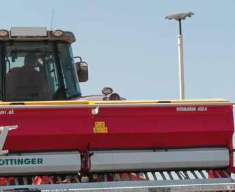 Uniform seed placement PÖTTINGER seed drills meet the highest demands in functionality, reliability and performance.