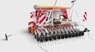 Pneumatic seed drill PRECISION COMBI SEEDING individual seed drilling technology A seed drill for 4 applications Cereals Maize Maize with fertiliser Maize with grass Your advantages Expansion in the