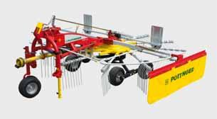 TOP forage quality TOP single-rotor rakes Our manoeuvrable single-rotor machines are the ideal choice for smaller fields.