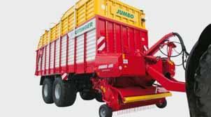 The number 1 worldwide JUMBO loader wagons with rotors Highest output, strength and reliability are offered by PÖTTINGER's flagship wagon - the JUMBO.