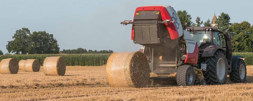 Regardless of whether in wet or dry conditions, for straw, hay or silage the IMPRESS is a machine for all operating conditions it is uniquely adaptable.