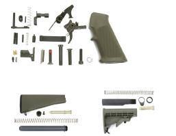 M-15 TM Complete Lower Assemblies with A2 Buttstock With Tactical 2 Stage Trigger Black Furniture L15B Green Furniture L15 With 2 Stage National Match Trigger Black Furniture L15BN Green Furniture
