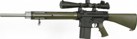 AR-10 SuperSASS The SuperSASS TM (Semi-Automatic Sniper System) was originally designed for use by the US Military but a civilian model is available to discerning shooters who demand superb accuracy.