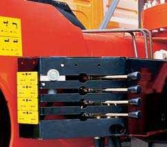 Control valve In combination with the PALFINGER radio control system the load sensing proportional valve enables the crane to be adjusted very slightly.