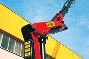 The custom designed electronic operates and monitors the crane and offers more efficiency in use and