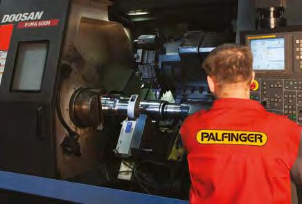 PRODUCTION PRECISION IS OUR SECRET. QUALITY OUR PROMISE. PALFINGER production plants invest permanently in new manufacturing technologies to upgrade the position as technology leader.