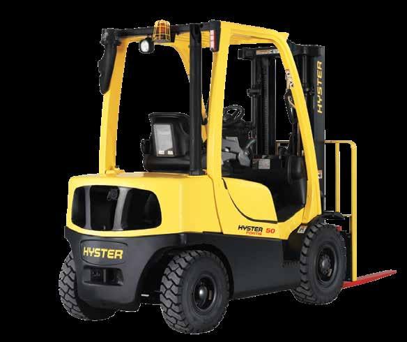 Hyster Stability System (HSS ) is virtually a 100% maintenance-free design.