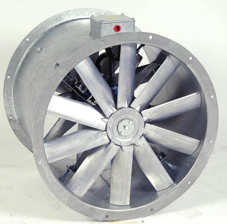 TURBOFLOW TF Contra Rotating Axial Flow Fan