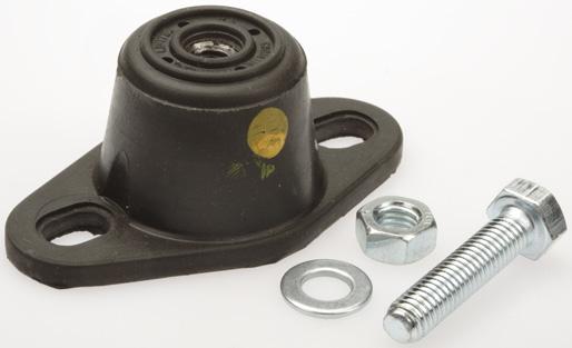 AV MOUNTS Accessories Fits directly to mounting feet Rubber with steel insert Supplied as set of 4, complete with fixings A B C D E F G 062-003