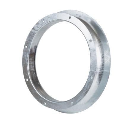 BELL MOUTH INLET Accessories For improved airflow in end of duct applications Fixed directly to fan case flange Hot dip galvanised steel Single Phase 220V to 240V / 50Hz or 60Hz Fan Dia.