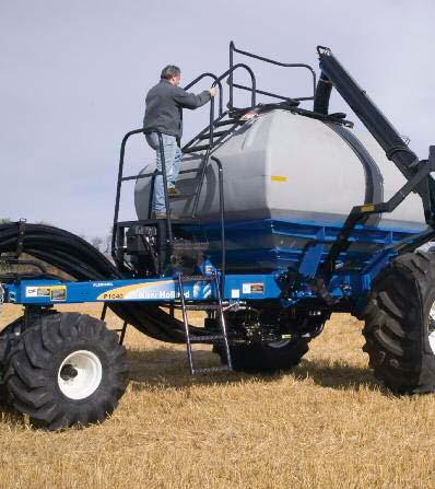 Time-saving convenience High-efficiency features and options boost your productivity. The design of New Holland air carts saves you time and provide maximum control.