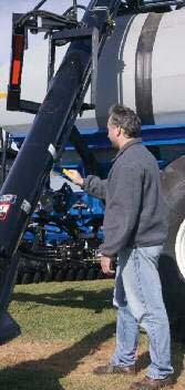 That s why New Holland air carts have the most convenient ladder and platform designs in the industry.