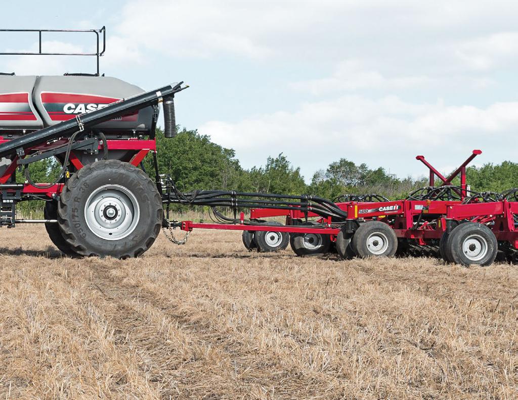 MAXIMIZING THE POTENTIAL OF YOUR SEED AND FERTILIZER. The Case IH focus is on improving your bottom line.