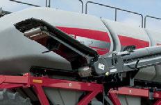 From ladders and railings to augers and conveyors, accessibility is optimized so you can get the air cart full and into the field and then do it all over again without difficulty. COLLAPSIBLE RAILING.