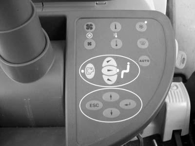 VarioGuide Specific Information The controls to change screens and enter information into the Multifunction Display are located the right of steering wheel on the front console.