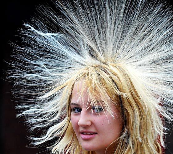 Static electricity is an imbalance of electric