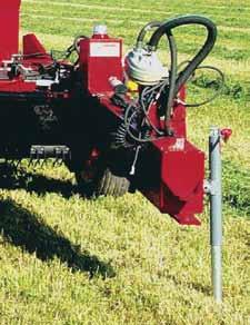 position, the Hydra-Swing Merger s unique design can also be used for merging small mower conditioner windrow applications.