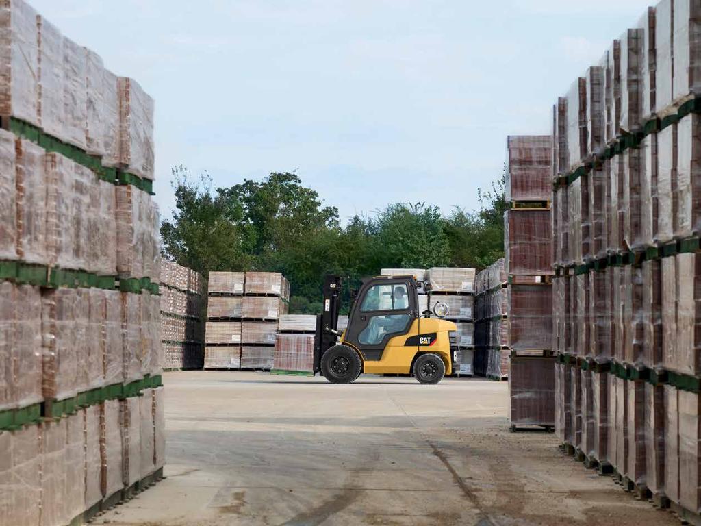 4 MORE POWER, MORE PERFORMANCE A Reliable Solution Rugged lift trucks require high-performance engines to help carry the load.