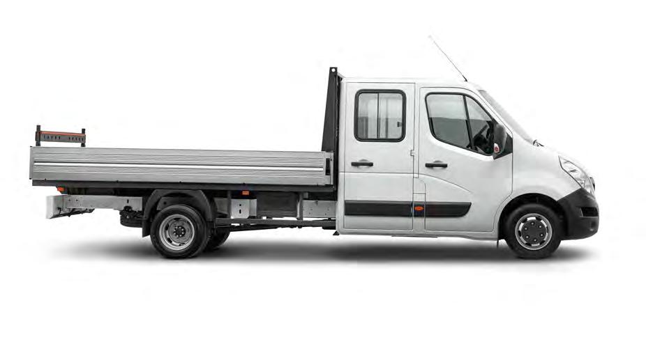 Platform Cab Chassis Single Cab Chassis with optional