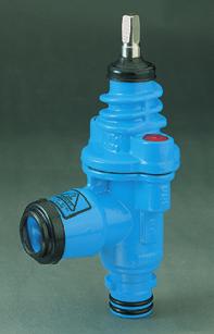 3162 -Service Valve with -Spigot and -Socket for vertical tapping No.