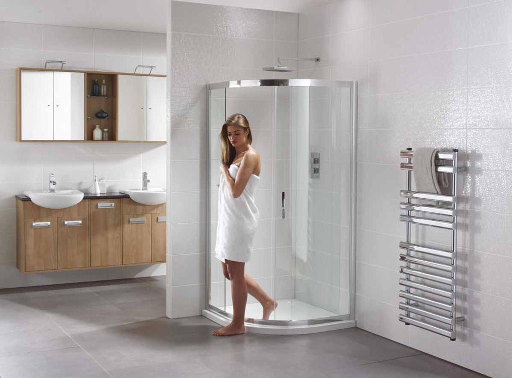 COLLECTIONS April Showering has a comprehensive collection of framed and frameless showering solutions that incorporate superior performance, technical