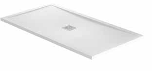 trays are available in; white, black, grey and white gloss 37mm high Generous size
