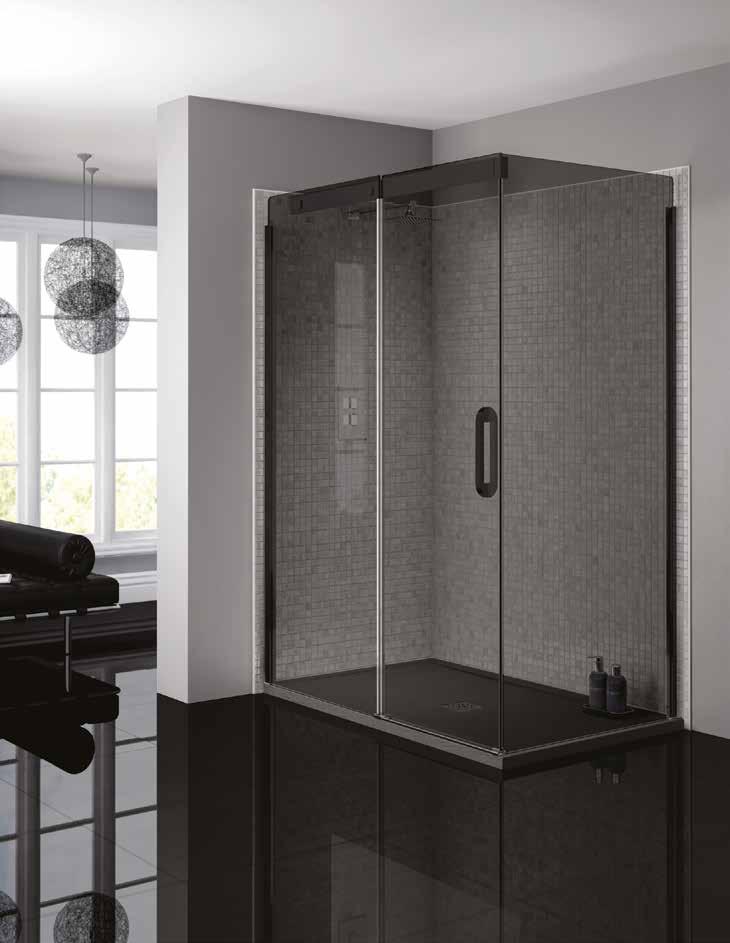 05 collections COLLECTIONS 10 20 44 IDENTITI WETROOMS The contemporary Identiti 8mm wetroom range incorporates practicality and style, whilst maximising the illusion of space.