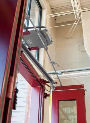 Conventional overhead and coiling doors operate between 8 to 12 inches per second.