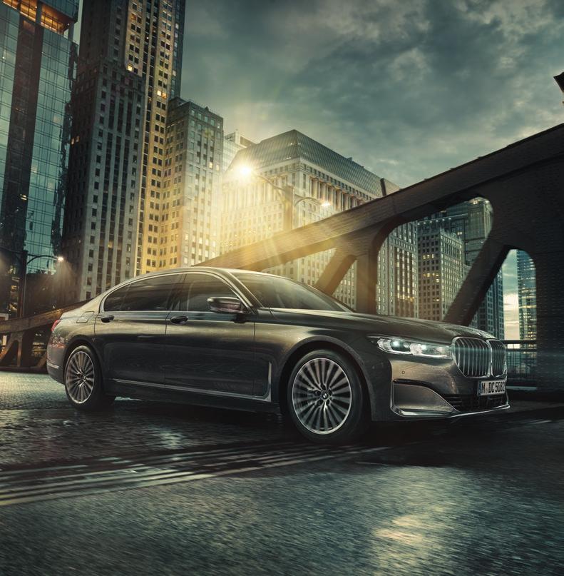 MODEL RANGE The new BMW 7 Series is available in a variety of engine and trim variants, each providing a different level of standard specification.
