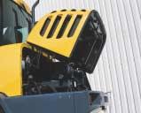 Wheel loader The driver s cab driver comfort is comparable with a car Working conditions which are as pleasant as possible for the driver: