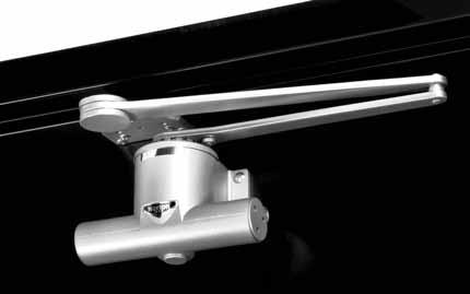 APPLICATIONS Parallel Rigid Arm An enhanced variation of the standard parallel arm assembly that is intended for use in heavy traffic areas where auxiliary door stops are installed.
