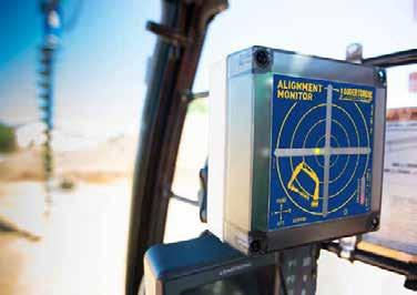 Alignment Monitor Perfect for Auger and Screw Pile applications, the Auger Torque Alignment Monitor is the essential tool for ensuring your application is precise and quick.