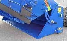 OPTIONAL WATER SPRAY SYSTEM Sweeper Broom Auger Torque brooms are precision engineered from high grade steel.