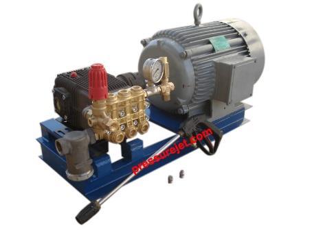 hoses, different valves, pressure gauge and