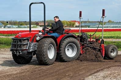 MACHINE AND EQUIPMENT: an integrated technological system PERSONALITY ENDURANCE POWER The integrated system, made up of powerlift hydraulic system- PTO, is perfect for a large number of front and