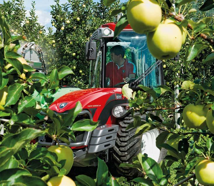 CLEARANCE The purchaser of a Tony can configure their tractor according to their individual needs, thus obtaining a tractor that is ideal for all types of rowed crops (grapes, fruit and citrus fruit)