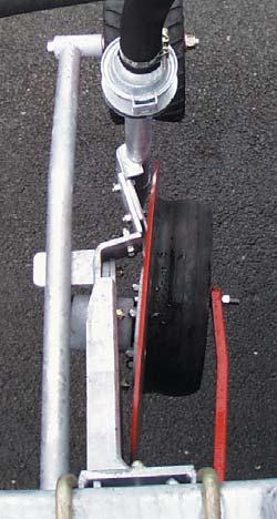 Road light bar - Feeder pipe Ø 120 mm -