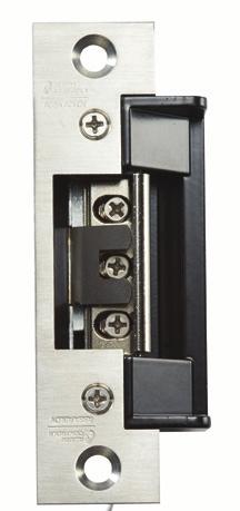 ELECTRIC STRIKES FOR MULTIPLE LOCKSETS MODEL AES-100 FEATURES For use with cylindrical locksets, mortise latch or mortise exit device Non-handed Field selectable, fail safe/fail secure Accepts