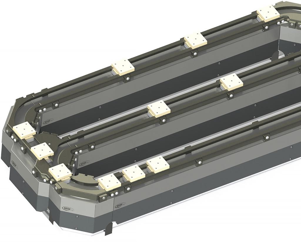 Independent cart technology Linear Motors provide
