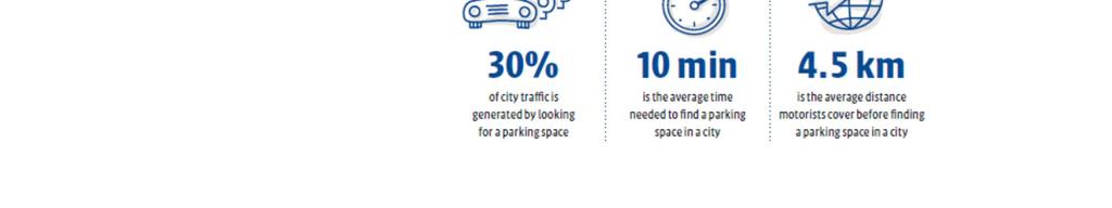 ITS example: smart parking systems Smart parking systems detect whether or not a particular parking space is