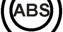 Dashboard Warning Symbols ABS light Air Bag light With an anti-lock brake system, this light comes on when you start the vehicle and may stay on for several seconds before turning off.
