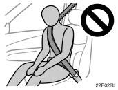 Improperly seated and/or restrained infants and children can be killed or seriously injured by the deploying airbags.