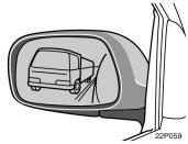 32.Outside rear view mirrors CAUTION Do not adjust the steering wheel while the vehicle is moving.