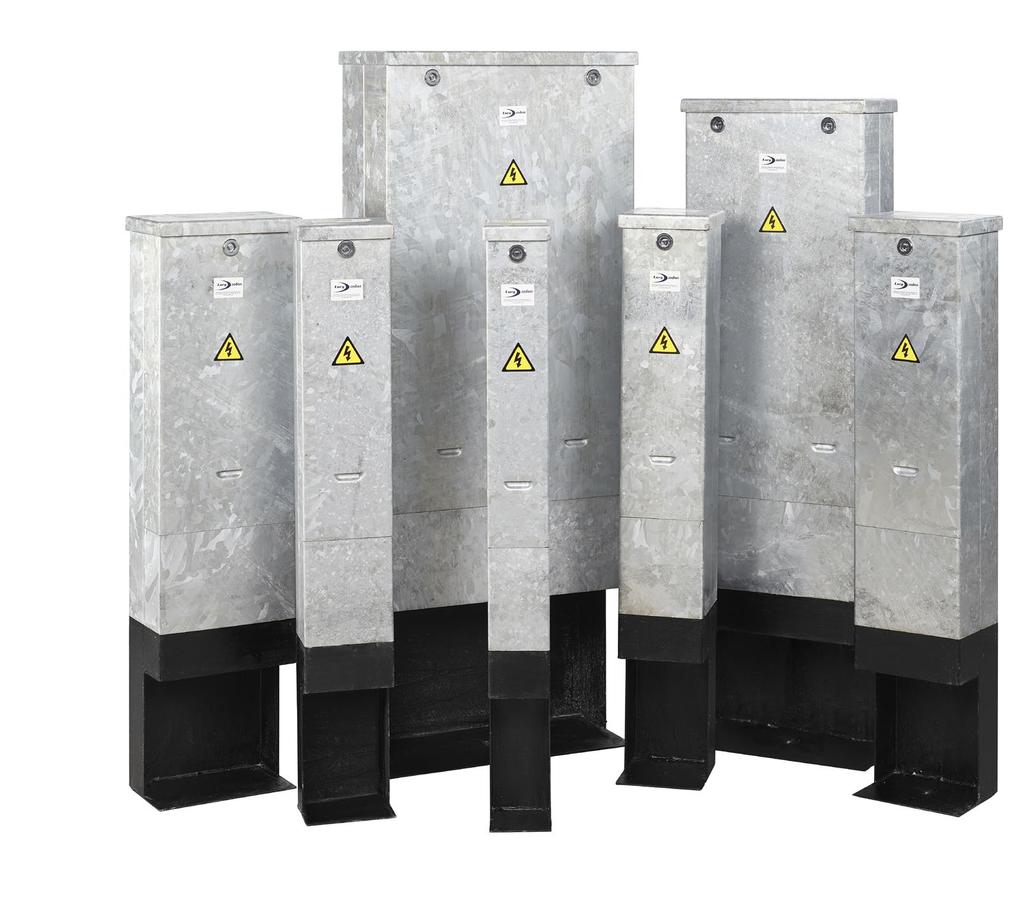 Pillar Shells Lucy Zodion s Fortress range of Hot Dip Galvanized (HDG) pillar shells are the UK s leading range of enclosures for external power distribution applications.