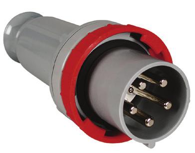 Straight Plug with Cable Gland (IP67) MULTIMAX Plug with Cable Gland (IP67) 63A International standard only. A B C (inches) (mm) (inches) (mm) (inches) 60 Amps / 63 Amps 3, 4, 5 8.19 208 4.